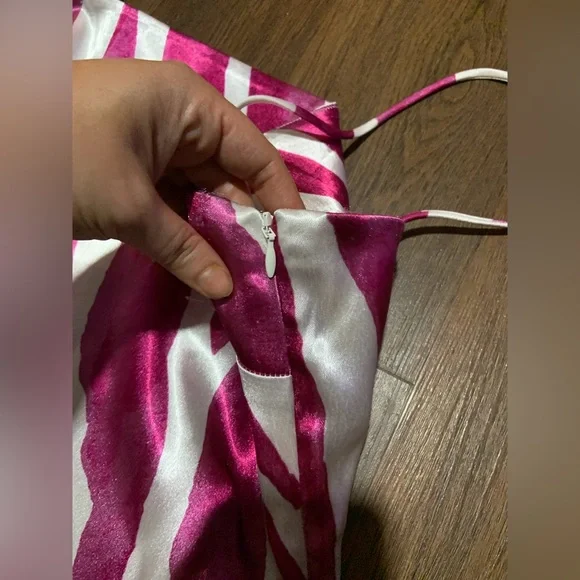 Rhea Mini Dress
The East Order pink zebra print slip party revolve formal $170 - Picture 10 of 14